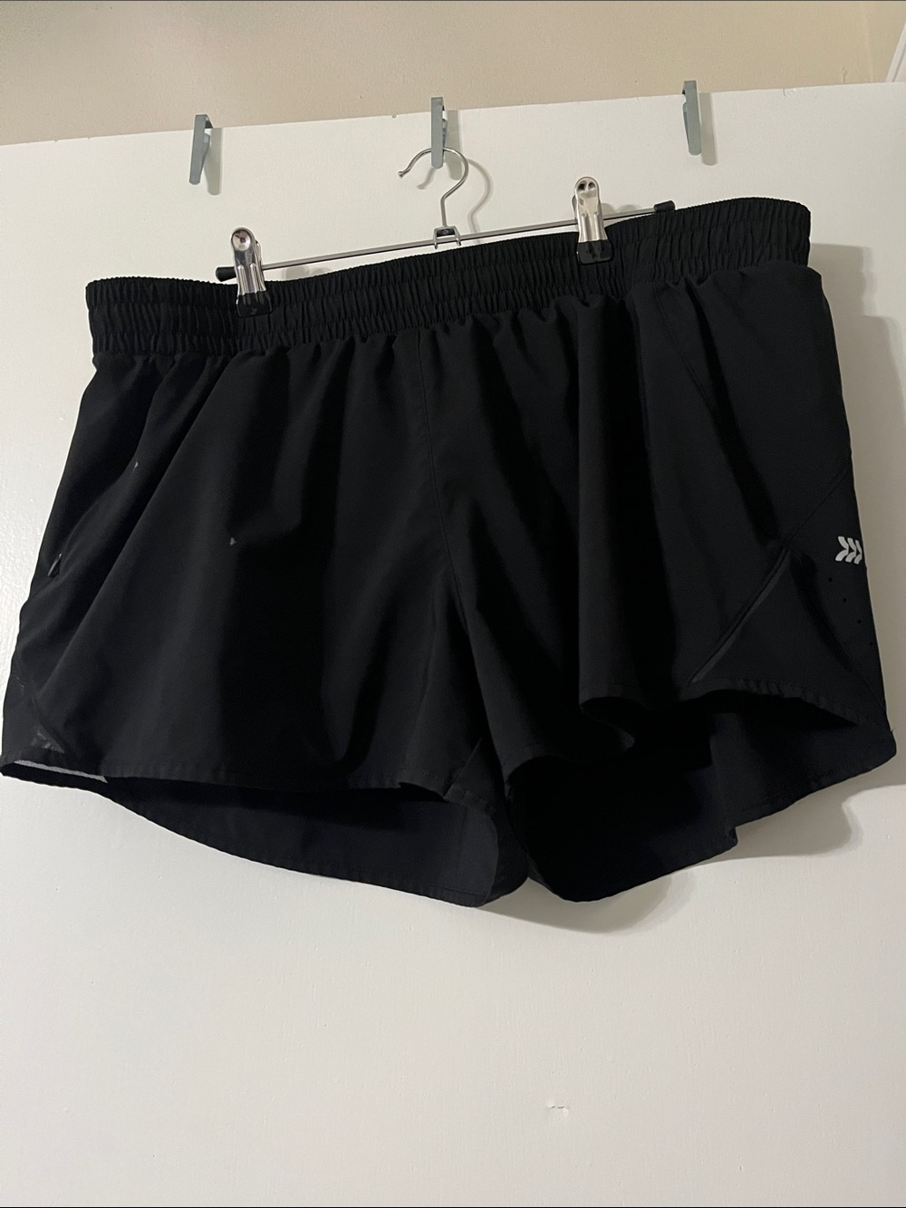Target Black Women's Athletic Shorts with Stretch Waistband